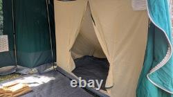 Vintage Sunncamp Ranch Canvas Cotton Camping Tent incl Woven Groundsheet