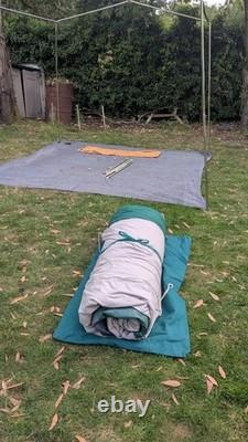Vintage Sunncamp Ranch Canvas Cotton Camping Tent incl Woven Groundsheet
