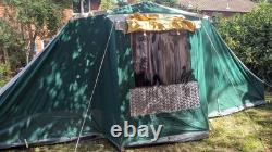 Vintage Sunncamp Ranch Canvas Cotton Camping Tent incl Woven Groundsheet