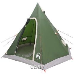 WALPLUS 3 Person Green Tipi Camping Tent Waterproof Outdoor Shelter