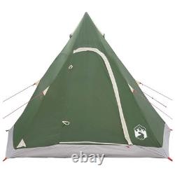 WALPLUS 3 Person Green Tipi Camping Tent Waterproof Outdoor Shelter