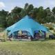 Walplus Blue 10 Person Family Camping Tent Waterproof Pu Coated Dome