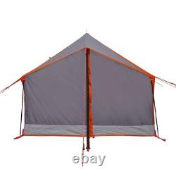 WALPLUS Camping Tent 2-Person Grey and Orange Waterproof Outdoor Shelter