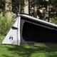 Walplus Camping Tent Tunnel 2-person White Blackout Fabric Waterproof