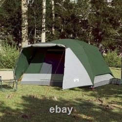 WALPLUS Camping Tent with Porch 4-Person Green Waterproof Family Tent