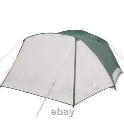 WALPLUS Camping Tent with Porch 4-Person Green Waterproof Family Tent