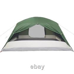 WALPLUS Camping Tent with Porch 4-Person Green Waterproof Family Tent