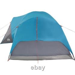 WALPLUS Family Crossvent Tent 8-Person Blue Large Waterproof Shelter