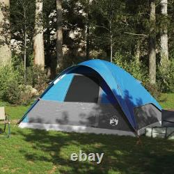 WALPLUS Family Dome Tent 6-Person Blue Large Waterproof Outdoor Tent