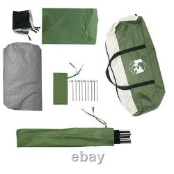 WALPLUS Family Dome Tent 6-Person Green Large Waterproof Outdoor Tent