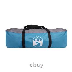 WALPLUS Family Dome Tent 9 Person Blue Waterproof Camping Outdoor