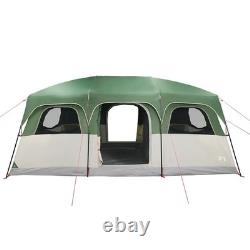 WALPLUS Family Tent Cabin 10-Person Green Waterproof Outdoor Camping Shelter