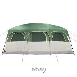 WALPLUS Family Tent Cabin 10-Person Green Waterproof Outdoor Camping Shelter