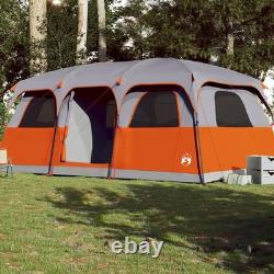 WALPLUS Family Tent Cabin 10-Person Grey Waterproof Outdoor Camping Shelter