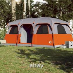 WALPLUS Family Tent Cabin 10-Person Grey Waterproof Outdoor Camping Shelter