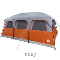 WALPLUS Family Tent Cabin 10-Person Grey Waterproof Outdoor Camping Shelter