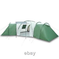 WALPLUS Family Tent Dome 12-Person Green Waterproof Outdoor Camping Shelter