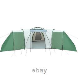 WALPLUS Family Tent Dome 12-Person Green Waterproof Outdoor Camping Shelter