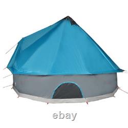 WALPLUS Family Tent Tipi 10 Person Blue Waterproof Camping Teepee Tent