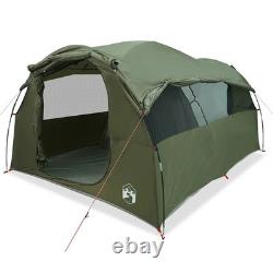 WALPLUS Family Tent Tunnel 6-Person Olive Green Waterproof Outdoor Shelter