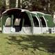Walplus Family Tent Tunnel 8 Person Green Waterproof Camping Shelter