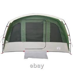 WALPLUS Family Tent Tunnel 8 Person Green Waterproof Camping Shelter