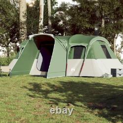 WALPLUS Family Tunnel Tent 16-Person Green Large Waterproof Shelter
