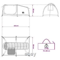 WALPLUS Green 1 Person Hiking Tent Water Resistant Lightweight Backpacking