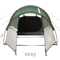 WALPLUS Tunnel Camping Tent 3 Person Green Waterproof Outdoor Hiking Tent