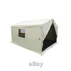 Wall Tent with Stove Jack 6 Person Outdoor Large Camping Family Shelter 12'x10