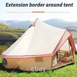 Waterproof 8-10 Person Outdoor Camping Tent Family Large Space Tarp Shelter Yurt