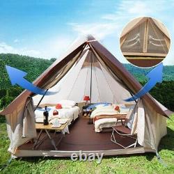 Waterproof 8-10 Person Outdoor Camping Tent Family Large Space Tarp Shelter Yurt