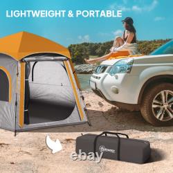 Waterproof Camping Tent, 4 Person Easy Setup Family Tent