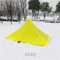 Waterproof Camping Tent Backpacking 4 Season Winter Ultralight Double Layer