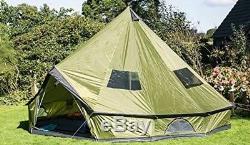 Waterproof Large Family Tent Heavy Duty 4 Season 10 Persons Hunting Camp HUGE