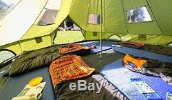 Waterproof Large Family Tent Heavy Duty 4 Season 10 Persons Hunting Camp HUGE