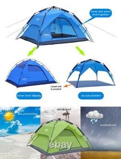 Waterproof Outdoor Tent Camping Canopy Shelter Automatic Opening Breathable New