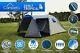 Waterproof Tent For 4 People, Family Tent Camping Ten Blue Holiday Tent Large