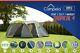 Waterproof Tent For 4 People, Family Tent Camping Ten Green Holiday Tent Large