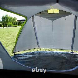 Waterproof Tent for 4 People, Family Tent Camping Ten Green Holiday Tent Large