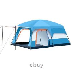 Waterproof Tents For Camping Large Family Tent With Rooms 4-12 People