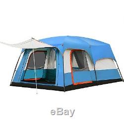 Waterproof Travel 6-8 Persons Large Camping Double Layer Big Adventure Tent