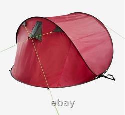 Weekend Escape 3 Man Pop Up Tent Quick Pitch Compact Outdoor Camping Shelter UK