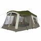 Wenzel Klondike Large Outdoor 8 Person Camping Tent With Screen Room, Green