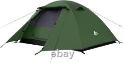 Windproof 2-Person Camping Tent with Quick Setup Ideal for Outdoor Enthusiasts