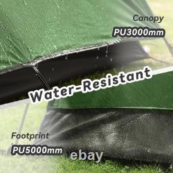 Windproof 2-Person Camping Tent with Quick Setup Ideal for Outdoor Enthusiasts