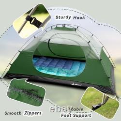 Windproof 2-Person Camping Tent with Quick Setup Ideal for Outdoor Enthusiasts