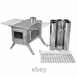 Winnerwell Nomad View Wood Burning Camping Stove Size L