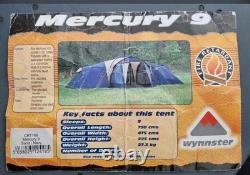 Wynnster Mercury 9 Tent Large Family Tent Used Once