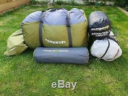 Zempire Aerodome ll with extension, footprint & Carpet (Inflatable Air Beam)
